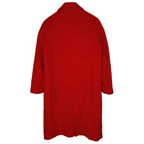 Greylin Josefa Wool Blend Coat Red Anthropologie size Medium - Picture 4 of 6